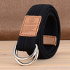 110x3.8cm FENGMIN T-5 Double Boucle Tactique Ceinture Ceinture Réglable Ceinture Casual Pour Homme Femme Nylon Ceinture