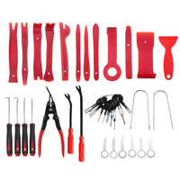 11/13/19/31/38 pièces outil dinstallation de kit doutils de retrait de garniture de panneau audio de voiture