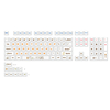 114 touches Thème chat Key Cap Set PBT Sublimation Cherry Profile pour clavier mécanique