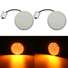 1156 48 SMD LED insérer des ampoules avant arrière de clignotant pour motos Softail Sportster
