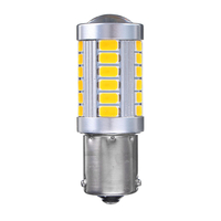 1156 BAU15S PY21W 33 SMD LED Car Turn Inverser les ampoules de secours ampoule jaune ampoule