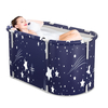 118x55x50cm baignoire pliante baignoire à eau intérieur extérieur Portable adulte séparé trempage Spa bain seau bébé bai