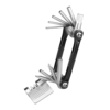 11 en 1 outil de réparation de vélo multifonction clé Allen tournevis à fente/Phillips coupe-chaîne vélo outils Kit cycl