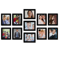 11Pcs Creative Carton 7 pouces Photo Wall DIY Combinaison Photo Frame Wall