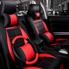 11pcs cuir de luxe voiture complète entoure siège couvre coussin protecteur universel pour voiture cinq sièges