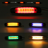 12 / 24V 18 LED lampe de feu de gabarit qui coule latérale étanche pour camion remorque camion