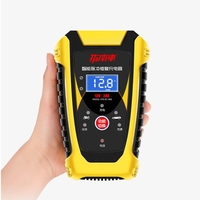 12 / 24V 6/3A Réparation LCD Affichage Batterie Chargeur Pour Moto Bateau Voiture Vélo Électrique Vélo Scooters
