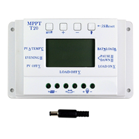 12 / 24V système de production dénergie photovolta que solaire Batterie chargeant le contrôleur de réverbère