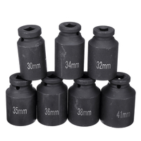 1/2 `` entraînement 30mm-41mm douille à chocs profond 12 points moyeu essieu écrou de broche outil