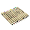 12 couleurs 1, 5 mm Art Marker manga fine tête peinture dessin graphique esquisse dessin stylo ensemble