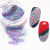 12 couleurs mélangées dégradé de couleur ongles poudre poussière manucure ongles lèvre bricolage conception décoration