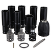 12 en 1 Clé Électrique Hex Socket Head Set Kit Adaptateur Clé Électrique 6 Manches