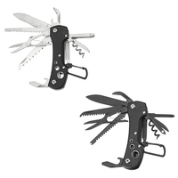 12 en 1 outil combiné extérieur couteau multifonctionnel Portable multi-opéré Camping Mini couteau pliant