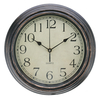 12 "horloge murale cuisine rustique vintage à la maison en bois rustique moderne quartz silencieux
