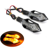 12 LED moto tour clignotants orange Lampe bleue