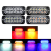 12 LED Véhicule Ambre Voiture Clignotant durgence Lampe Flash Stroboscopique Avertissement Lampe 6500K 12 / 24V 36W