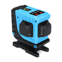 12 lignes 360 ° 3D lignes 3D croisées niveau laser vert auto-nivelant APP / Télécommande