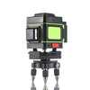 12 lignes de mesure de niveau de laser de lignes de GreeenLigne de niveau laser transversal horizontal et vertical rotat