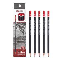 12 Pcs 2B / 3B / 4B / 5B Art Crayon Doux Moyen Dur Carbone Stylo Bureau École Dessin Crayon