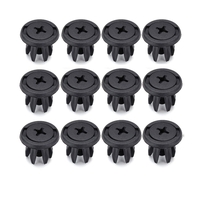 12 PCS En Plastique Automatique Splash Garde Doublure Rivets De Voiture Attache Clip Retenue Sadapte Pour Mini Coop
