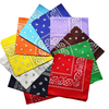 12 pcs Motif Assorti Couleur Sport Bandanas Chapeaux Visage Masque Écharpe