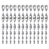12 Pcs Oiseau Répulsif Réfléchissant Scare Blinder Métal Tige Ornement Spirale Système de Contrôle Dissuasif