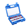12 pièces 1/4 pouce tige de toupie ensemble de bits de coupe dangle droit Bits de perles pour le bois fraise carbur