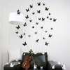 12 pièces 3D papillon stickers muraux maison chambre sticker mural fenêtre porte décoration autocollants