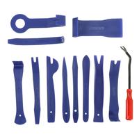 12 pièces garniture de réparation panneau de porte enlèvement de moulage ensemble poche outils de levier Kit de bricolag