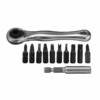 12 pièces multi-usage tournevis à cliquet poignée tournevis bits kit doutils de réparation