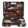12 pièces multifonctionnel en acier au carbone ménage outils de jardin ensemble Kit matériel boîte à outils