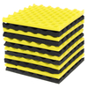 12 pièces tuiles de mousse de Studio dinsonorisation acoustique tuiles de mousse insonorisées ensemble de panneaux