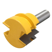 1/2 pouce Shank Cutter Medium Routeur réversible Bit pour coupe-bois CNC
