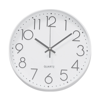 12 pouces 30CM horloge murale salon non tic-tac moderne grand bureau 4-types