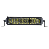 12 pouces 40W 3 rangées LED barres lumineuses de travail conduisant le feu de brouillard 6000K blanc 10 ~ 32V pour le vé