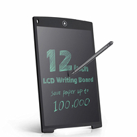 12 pouces LCD mise à jour tablette décriture multifonction 3 en 1 tapis de souris règle dessin Doodle Board tampons