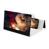 12 Pouces Pliable 3D HD Téléphone Écran Loupe Vidéo Amplificateur Vidéo Couverture En Cuir PU pour Téléphones Intelligen
