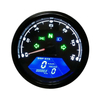 12 V 12000 tr / min étanche LCD compteur de vitesse de moto numérique odomètre tachymètre MPH / KMH universel