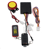12 V 128DB SIngle Way moteur à distance démarreur à un bouton moto Scooter système dalarme de sécurité antivol