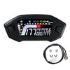 12 V 13000 tr / min numérique LCD affichage compteur de vitesse odomètre avec Kits de câblage de capteur universel pour