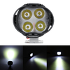 12 V 15 W 4 LED 1000LM Super Bright Moto Phare Ampoule Travail Brouillard Conduite Spot Nuit Phare Pour UTV ATV Camion V