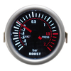 12 V 2 pouces 52 mm Boost Bar Gauge Meter Car Auto Universal LED Digital Smoke Len