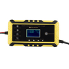 12 V 24 V 8A LCD Batterie chargeur écran tactile réparation dimpulsion complet interlligent pour voiture moto plomb