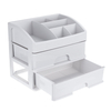 1/2/3 couches organisateur de tiroir de maquillage de bureau conteneur de boîte de rangement cosmétique clair stockage d
