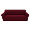 1/2/3 places housse de canapé élastique universel couleur pure chaise siège protecteur extensible housse de canapé étui