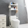 1/2/3 Rangement Sur Toilette Rack De Stockage Salle De Bains Épargnant Espace Serviette PP Maison Organisateur
