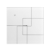 1/2/3 Way AC100-240V Smart Wifi Interrupteur Wall Touch Switch Panel Fonctionne avec Alexa Google Home