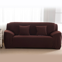 1/2/3/4 places housse de canapé élastique chaise universelle siège protecteur extensible housse de canapé étui de bureau