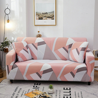 1/2/3/4 places housse de canapé élastique chaise universelle siège protecteur extensible housse de canapé étui de bureau