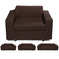 1/2/3/4 places housse de canapé élastique chaise universelle siège protecteur housse de canapé housse extensible meubles
